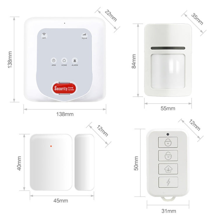 DY-H2 Smart Home System + Anti-theft System Set DY-H2 Smart Home System + Anti-theft System Set